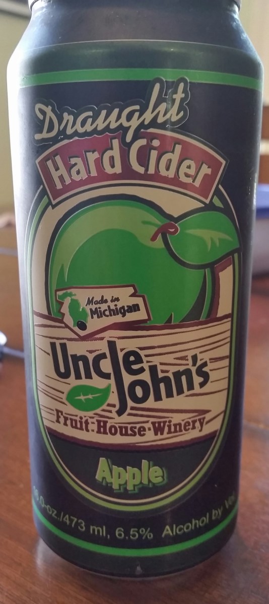 Uncle John’s Hard Cider Apple Sipology